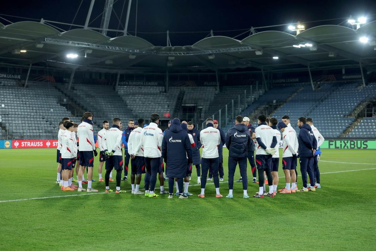 Vladan Milojević okupio ekipu na treningu pred Šturm Zvezda