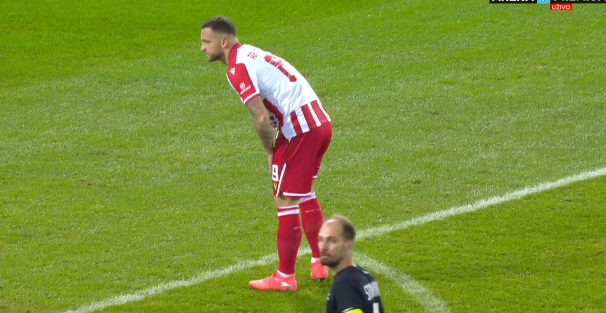Marko Arnautović povređen na Zvezda Grac