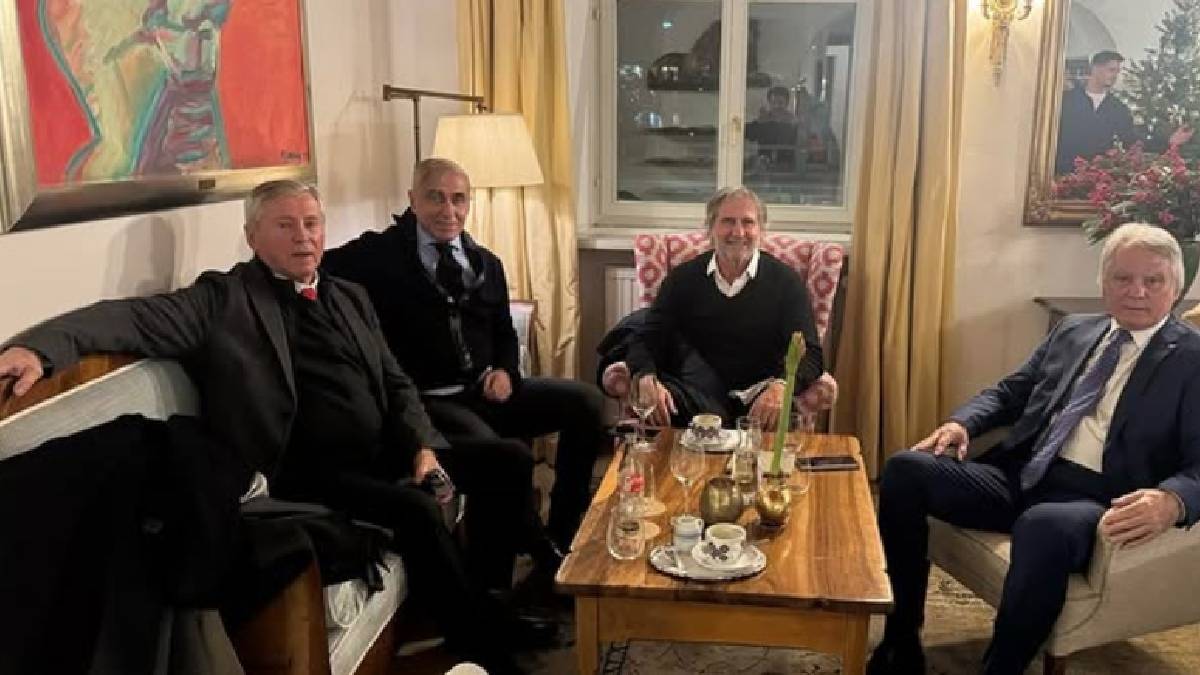 Milko Đurovski sa legendama Zvezde