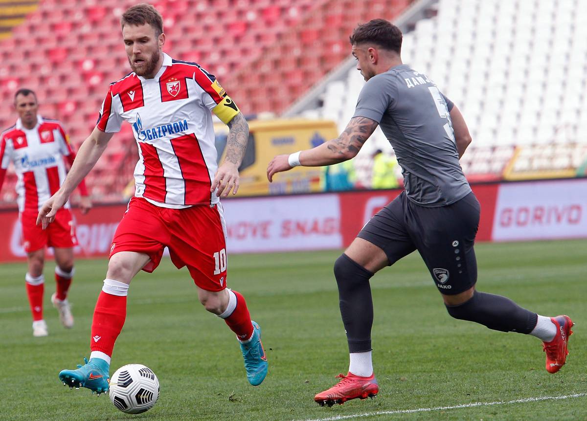 Aleksa Damjanac i Aleksandar Katai u duelu na Zvezda Radnički 1923