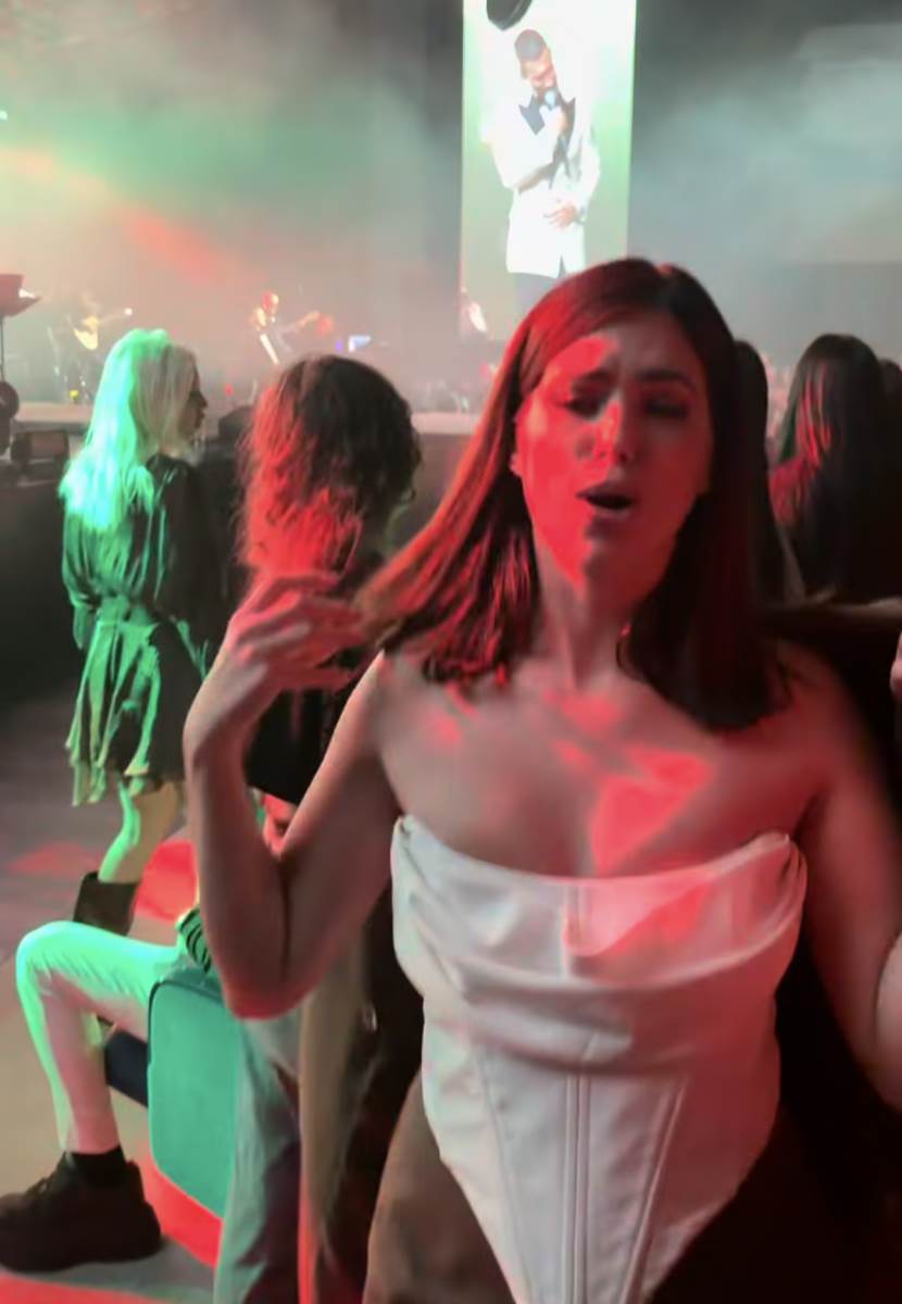 Aleksandra Marković na koncertu Saše Kovačevića