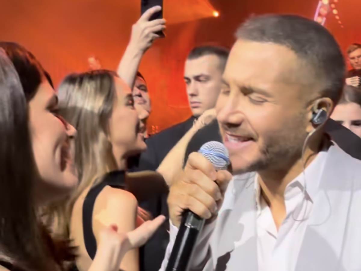 Aleksandra Marković na koncertu Saše Kovačevića