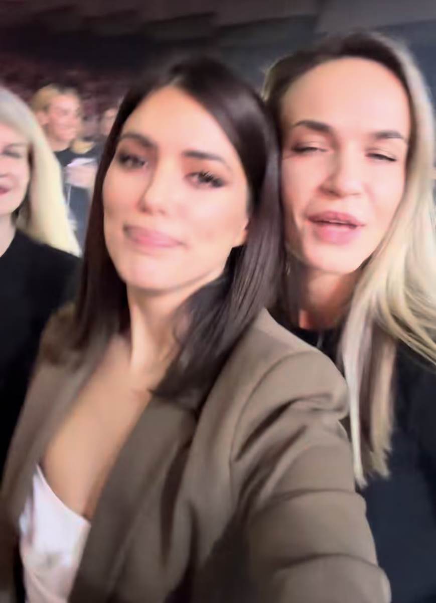 Aleksandra Marković na koncertu Saše Kovačevića