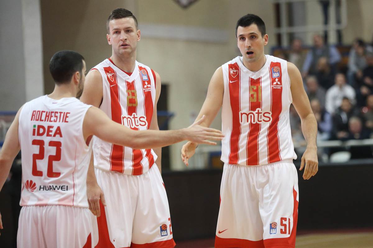 Milko Bjelica u dresu Crvene zvezde