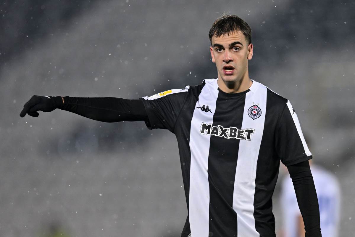 Jovan Milošević igrač Partizana