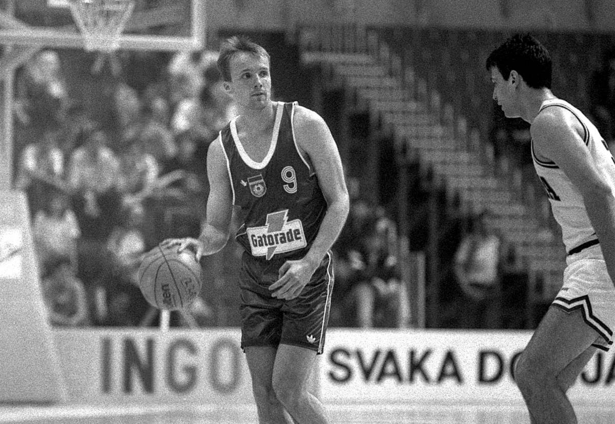 Jure Zdovc u reprezentaciji Jugoslavije 1991. godine