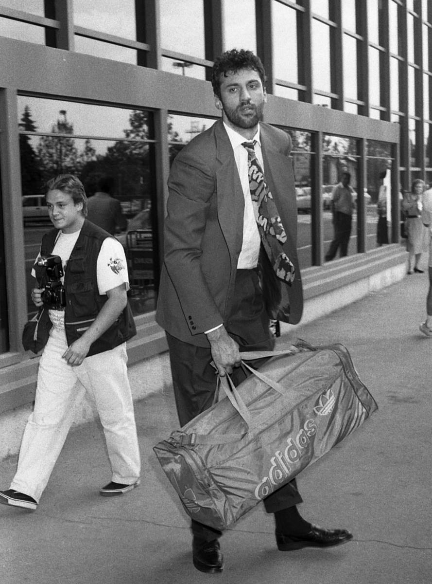 Vlade Divac pred Evropsko prvenstvo 1991. godine