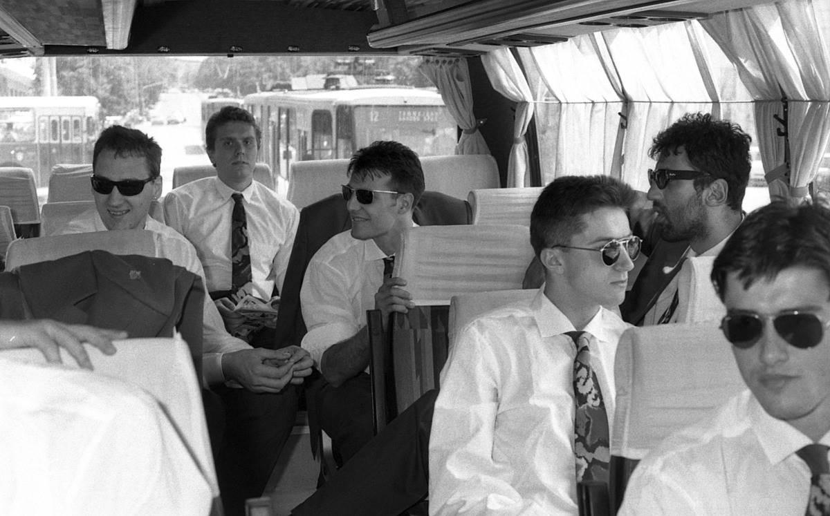 Vlade Divac i košarkaši Jugoslavije pred Evropsko prvenstvo 1991. godine