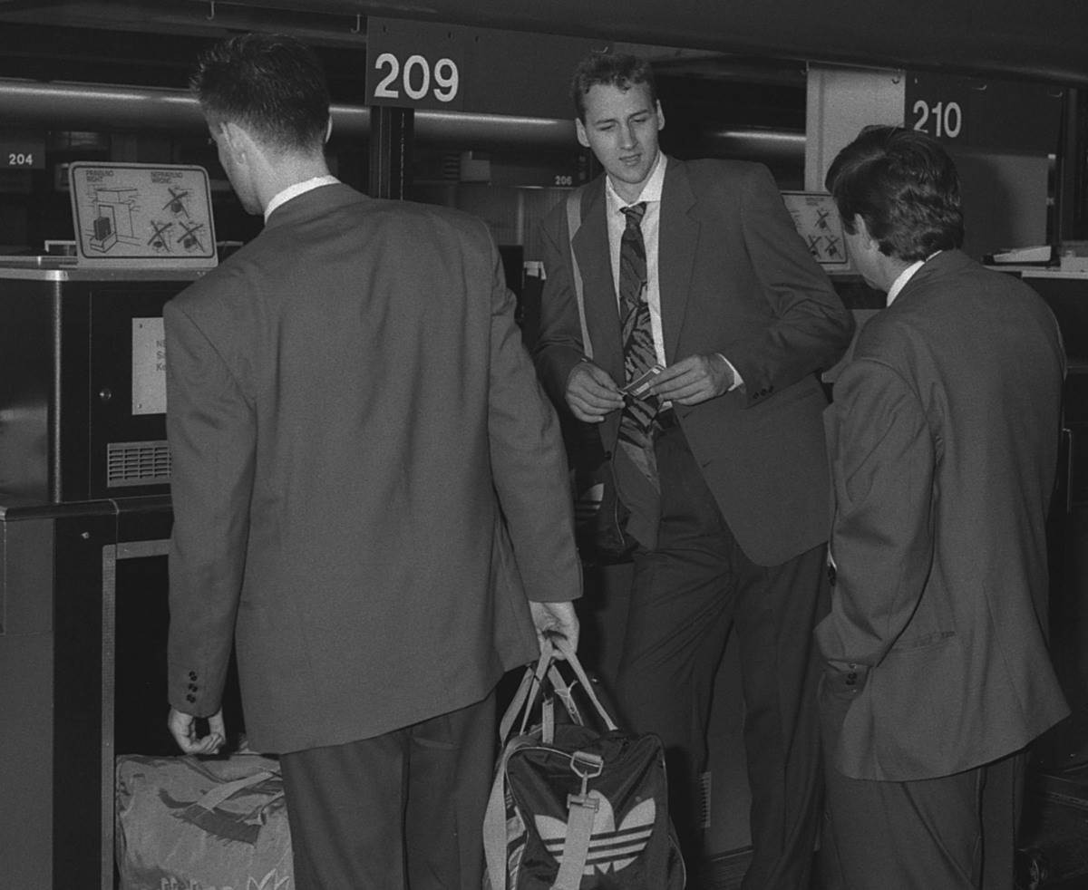 Dino Rađa pred EP 1991. godine