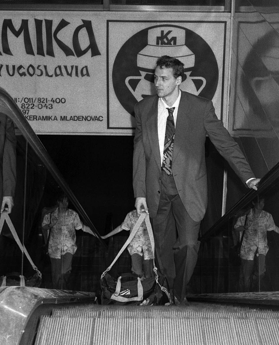 Dino Rađa pred EP 1991. godine