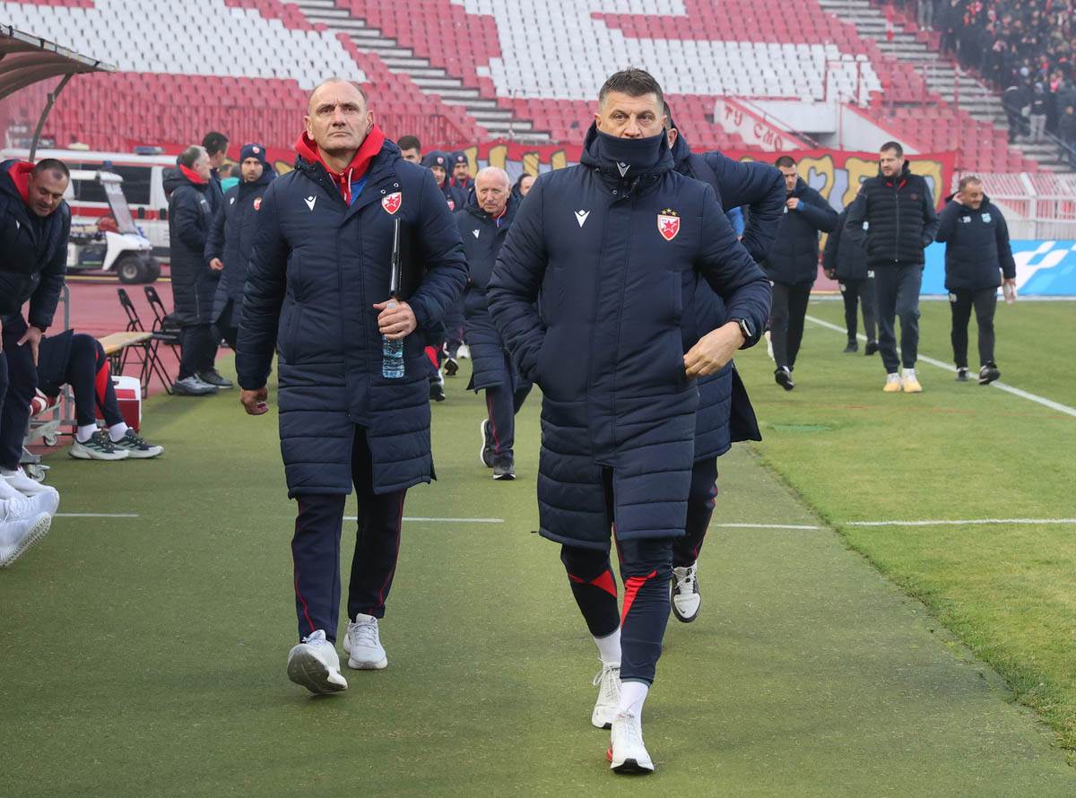 Vladan Milojević na klupi Zvezde protiv Mladosti