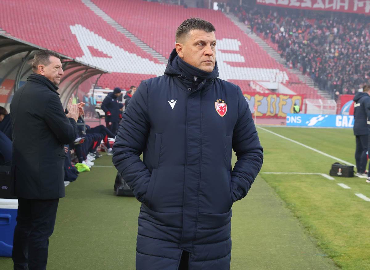 Vladan Milojević na klupi Zvezde protiv Mladosti