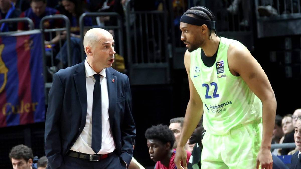 Đoan Penjaroja i Džabari Parker na utakmici Barselone