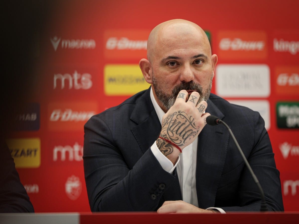 Dejan Stanković na promociji u Crvenoj zvezdi