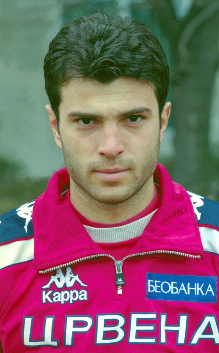 Zoran Jovičić pozira u Crvenoj zvezdi