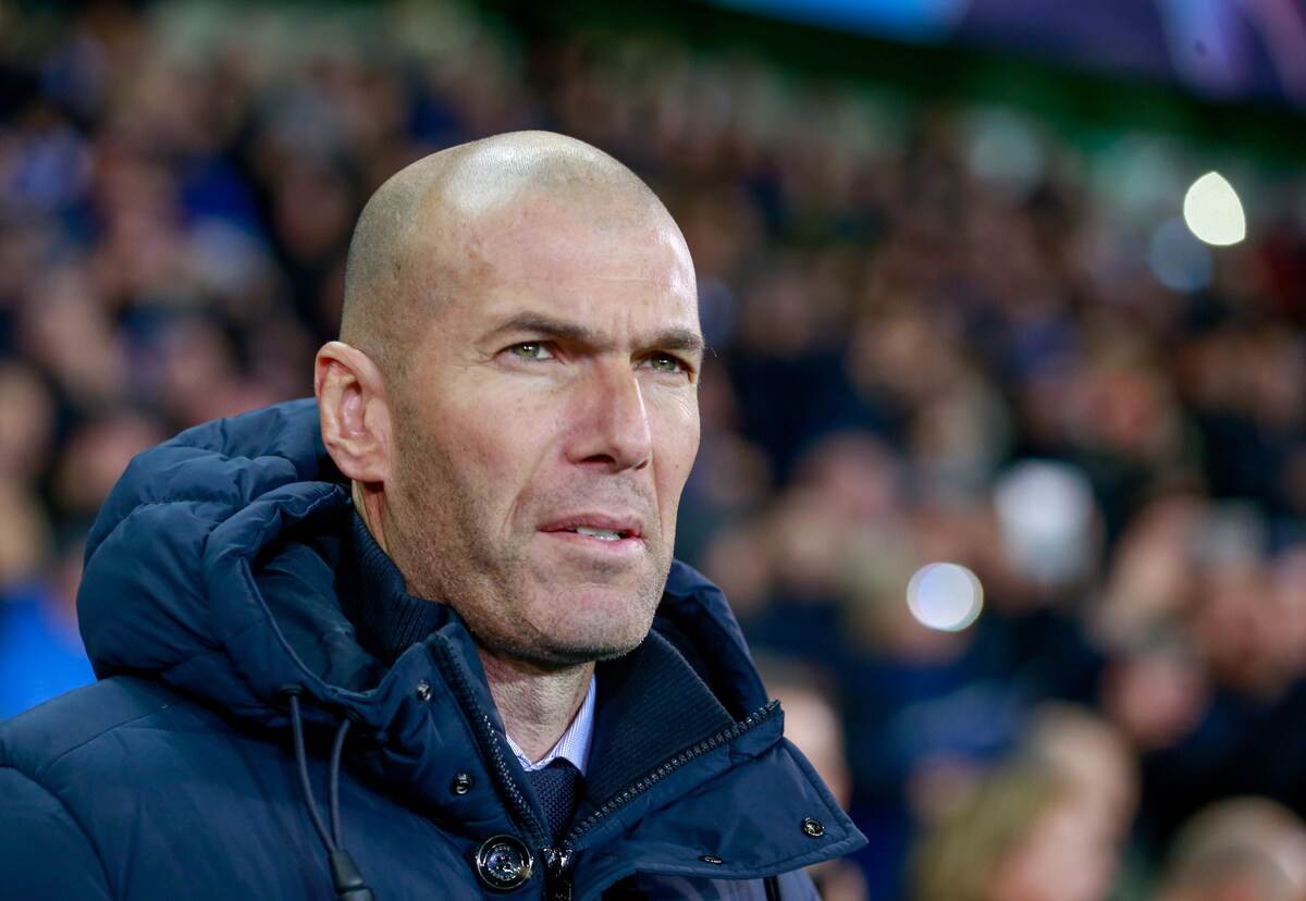 Zinedin Zidan kao trener Real Madrida