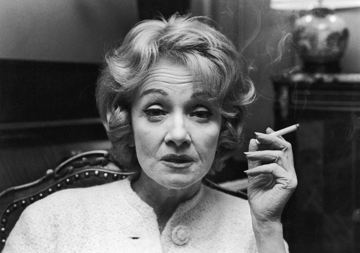 Marlen Ditrih u starosti