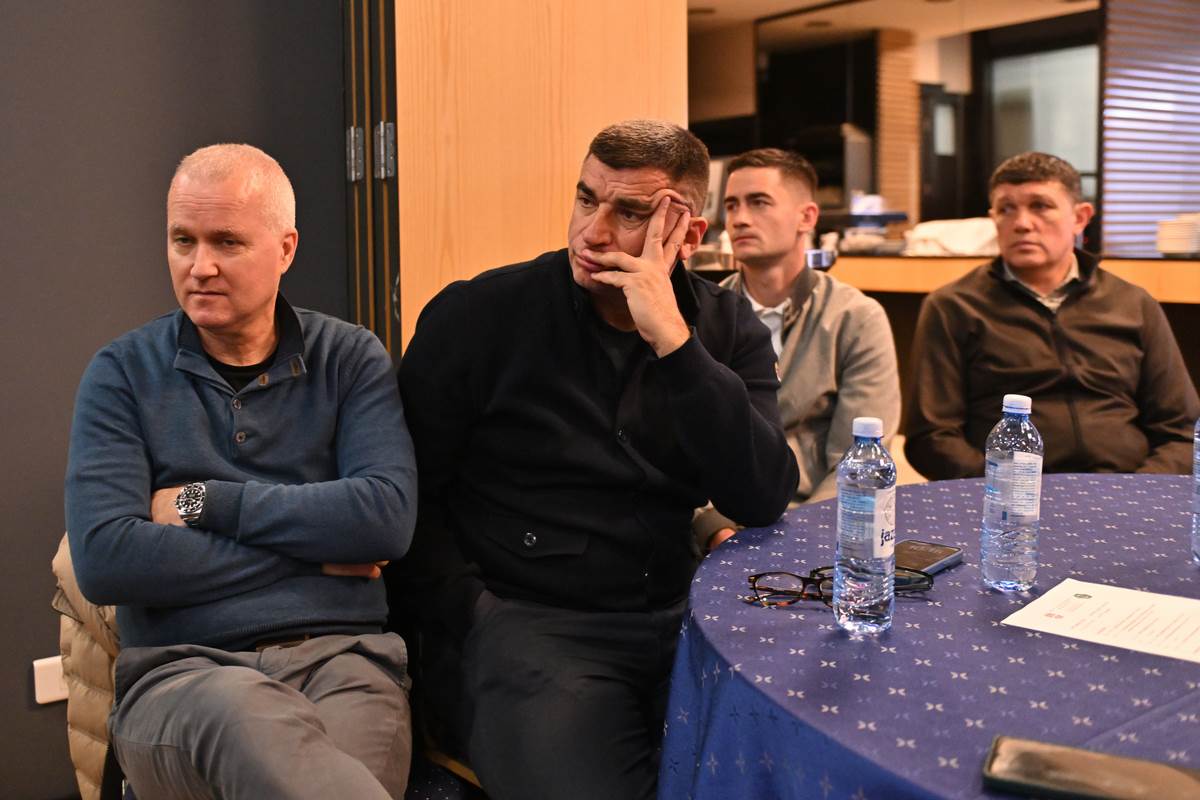 Radovan Ćurčić i Saša Zdjelar na obnovi UEFA Pro licence
