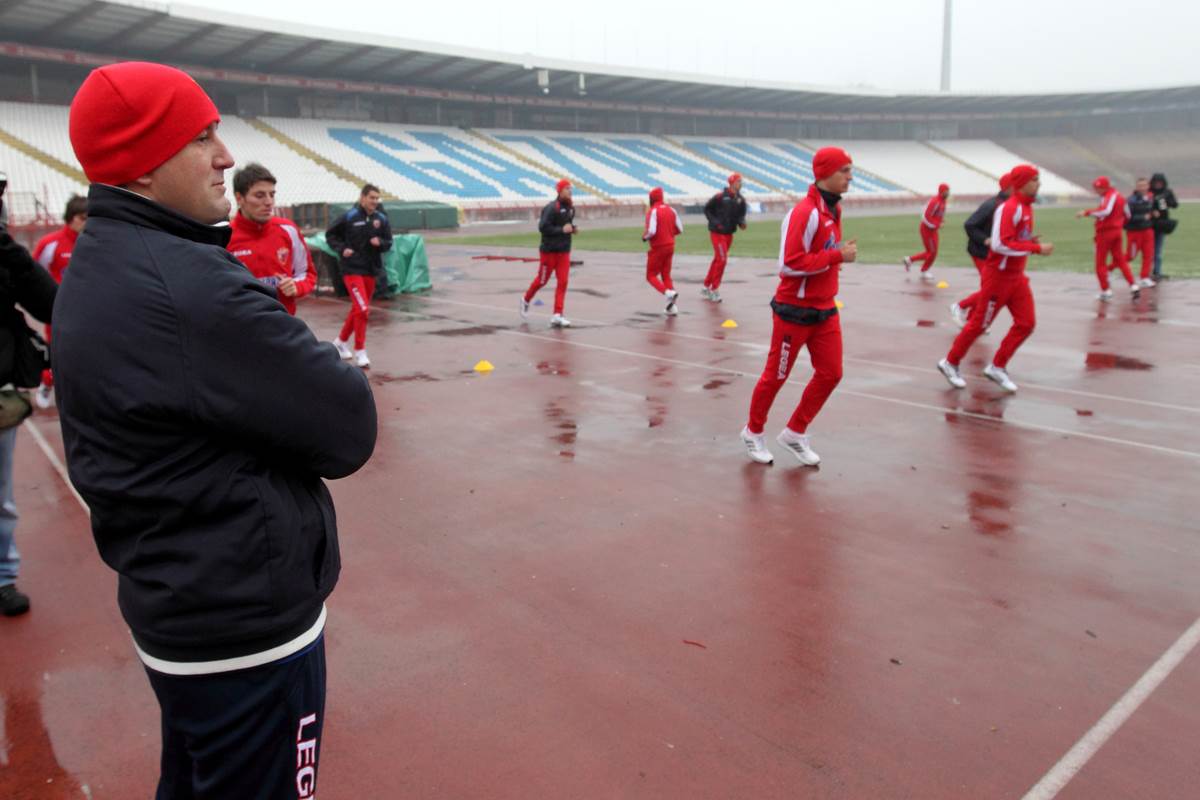 Aleksandar Janković, bivši trener Crvene zvezde.