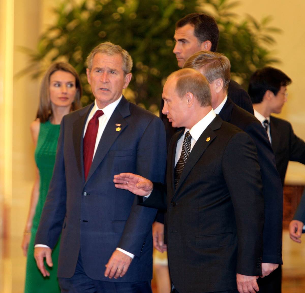 Džordž Buš i Vladimir Putin