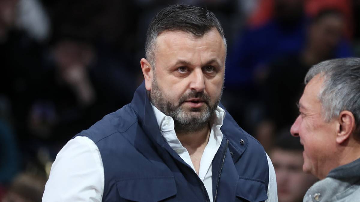 Željko Drčelić na utakmici Crvene zvezde