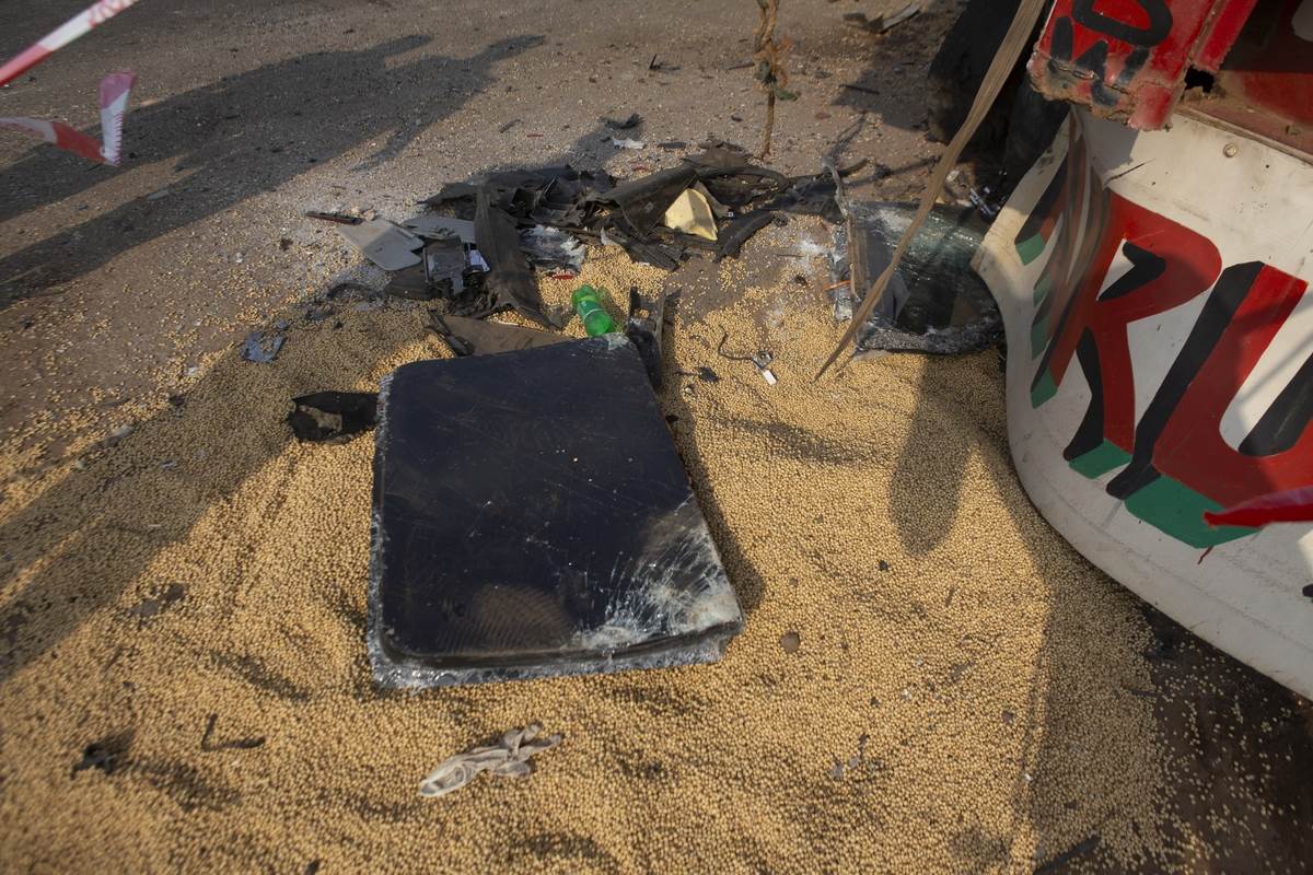 Saobraćajna nesreća Entonija Džošue mesto sudara u Nigeriji