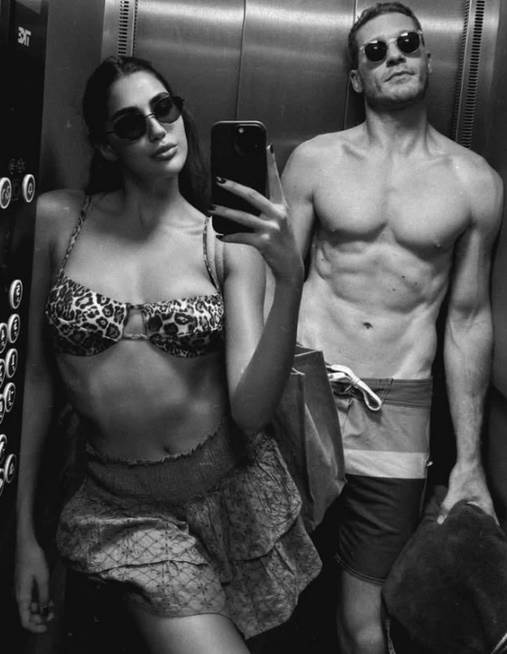 Aleksandar Radojičić sa devojkom