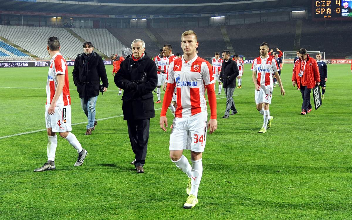 Bivši fudbaler Crvene zvezde Miloš Stojanović.