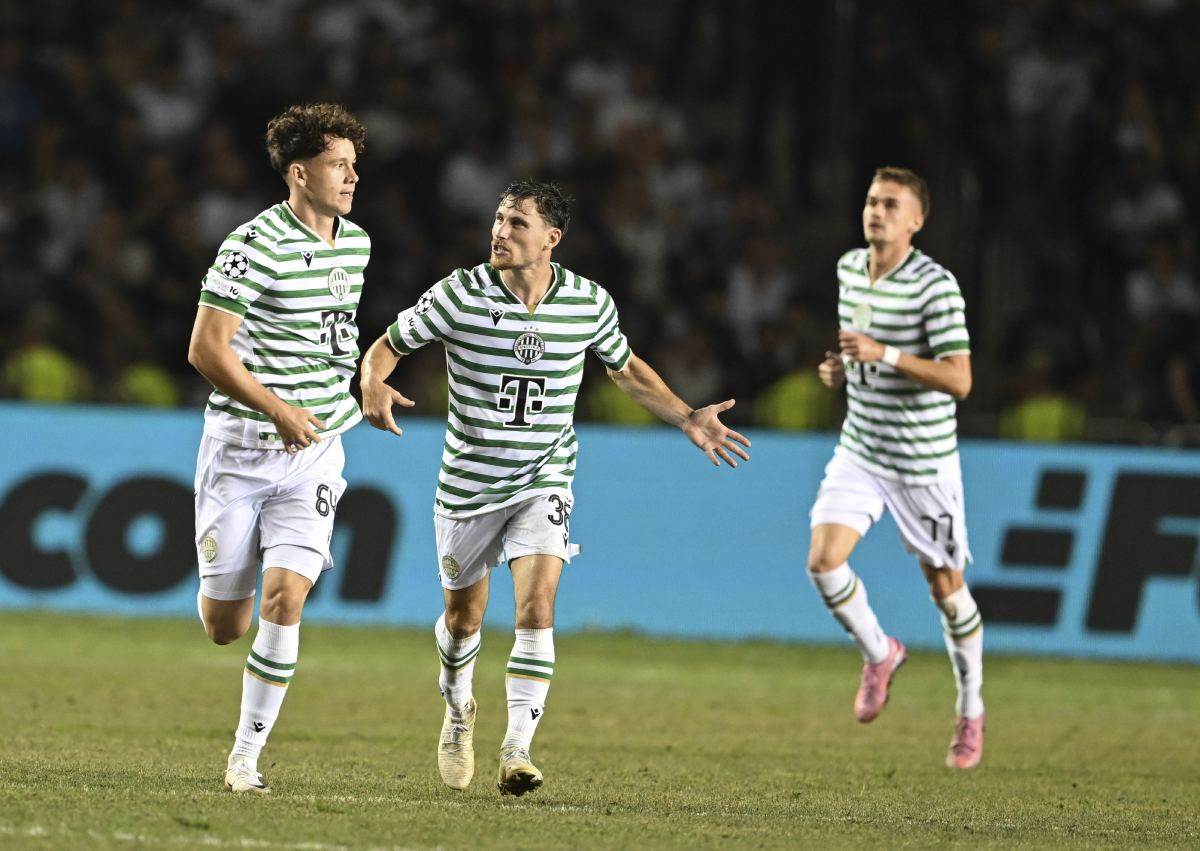 Aleks Tot u dresu Ferencvaroša