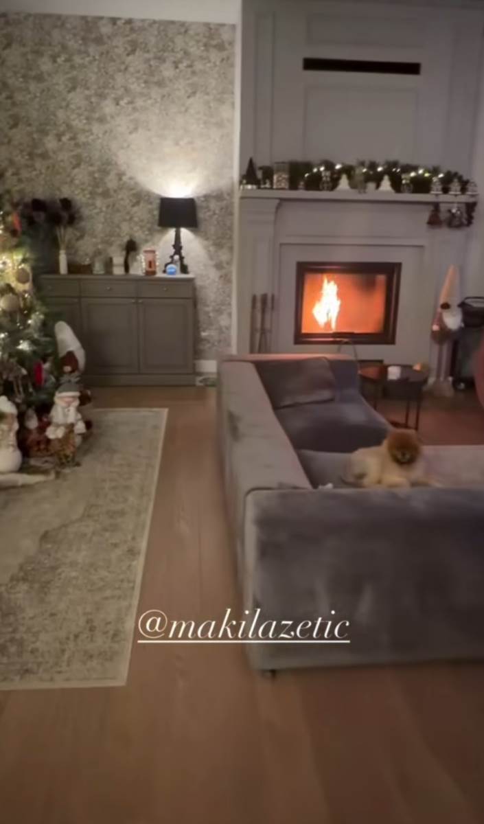 Sonja Lazetić kuća na Avali za praznike