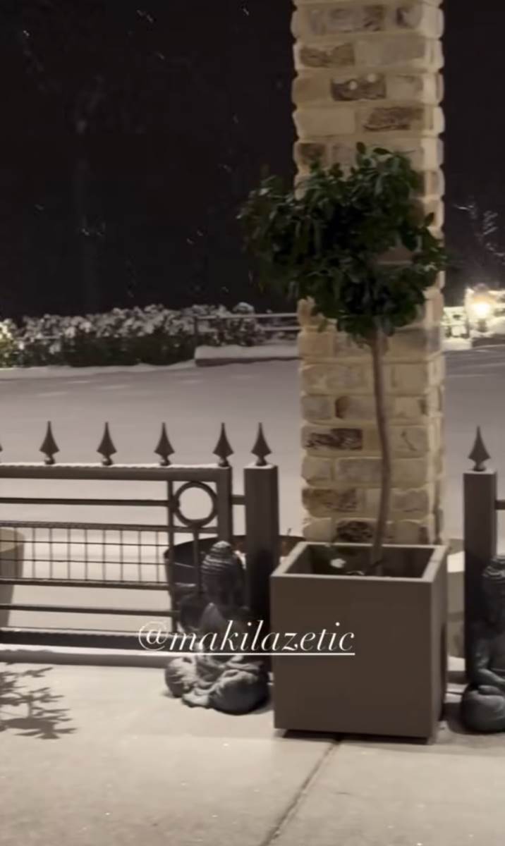 Sonja Lazetić kuća na Avali za praznike