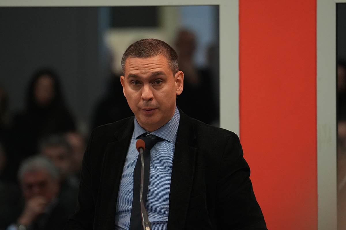 Petar Đurđev na komemoraciji Miloradu Kosanoviću.