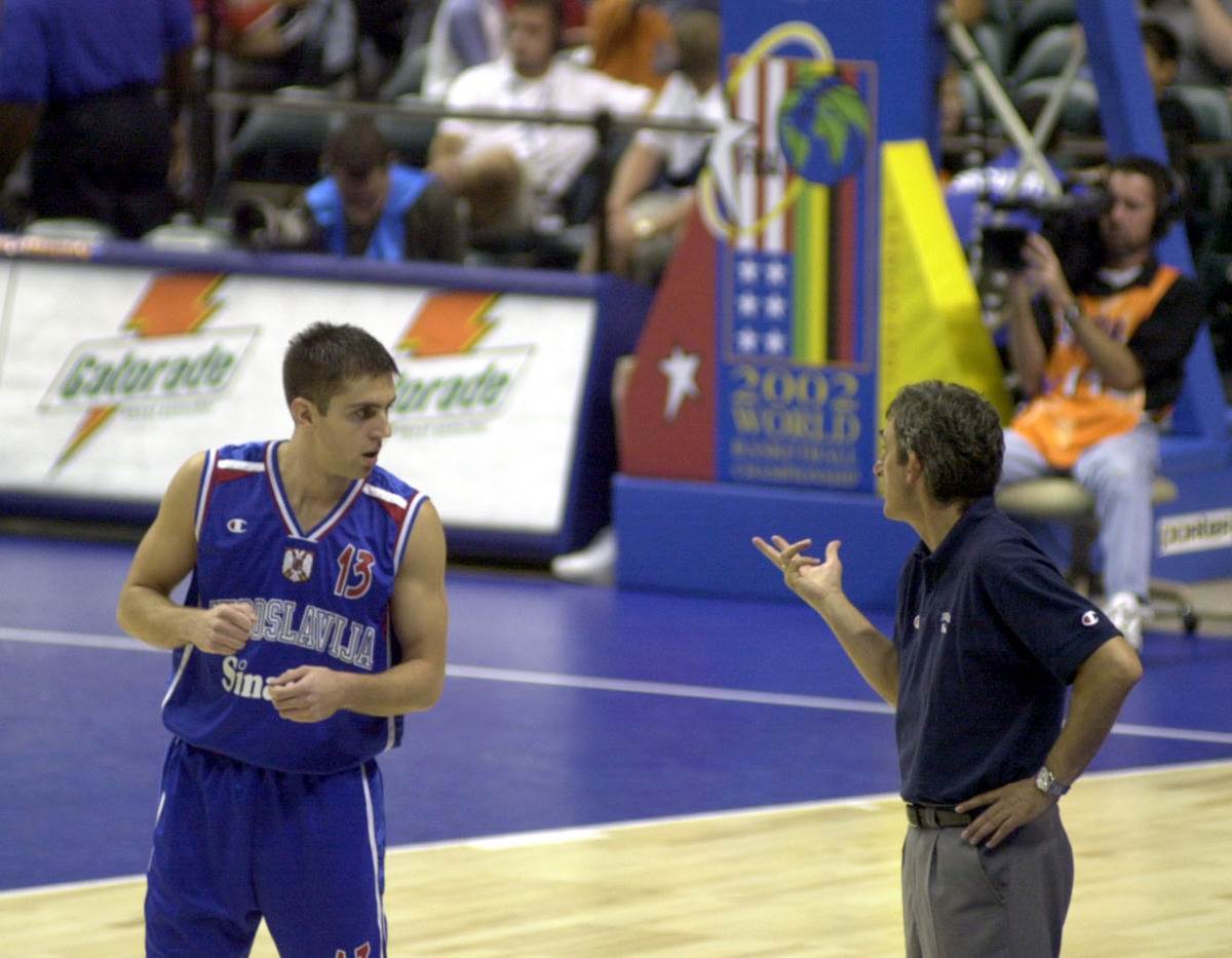 Miloš Vujanić i Svetislav Pešić u reprezentaciji Jugoslavije