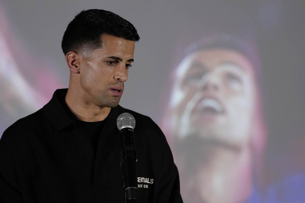 Žoao Kanselo na promociji u Barseloni