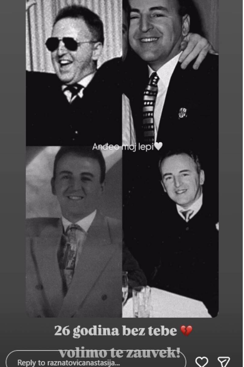 Anastasija Ražantović objava pomen Arkan.jpg