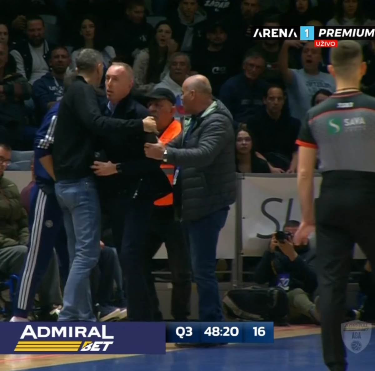 Milan Tomić sukob na Zadar Zvezda