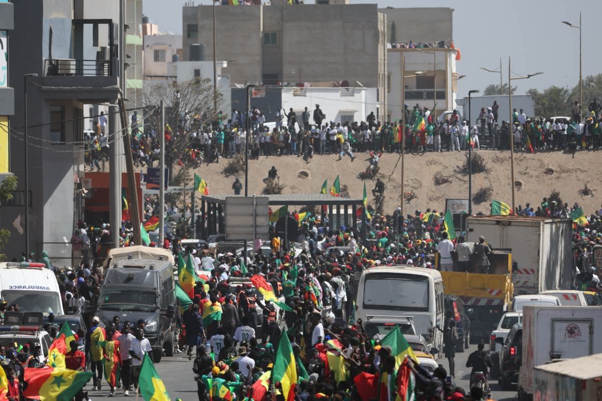 Doček reprezentacije Senegala sa Kupa afričkih nacija