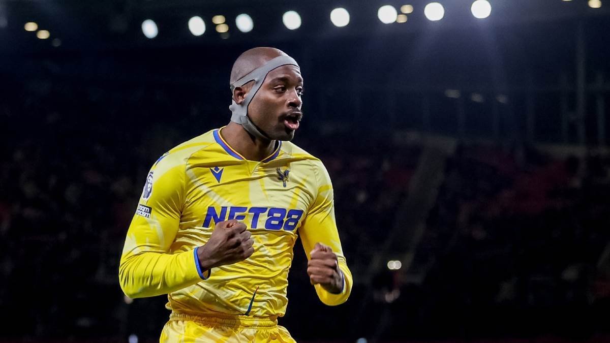 Žan Filip Mateta slavi gol u Premijer ligi