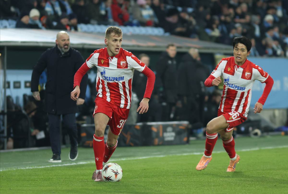 Vladimir Lučić i Dejan Stanković na utakmici Zvezde