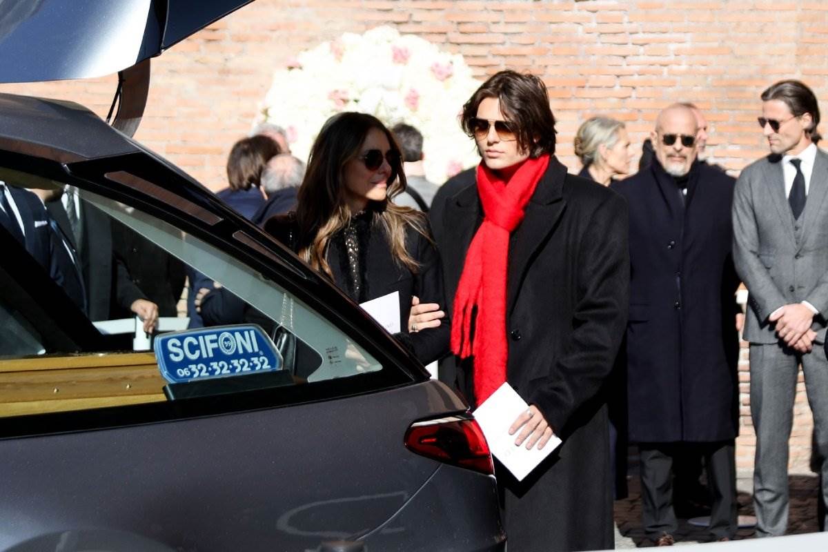 Valentino Garavani sahrana