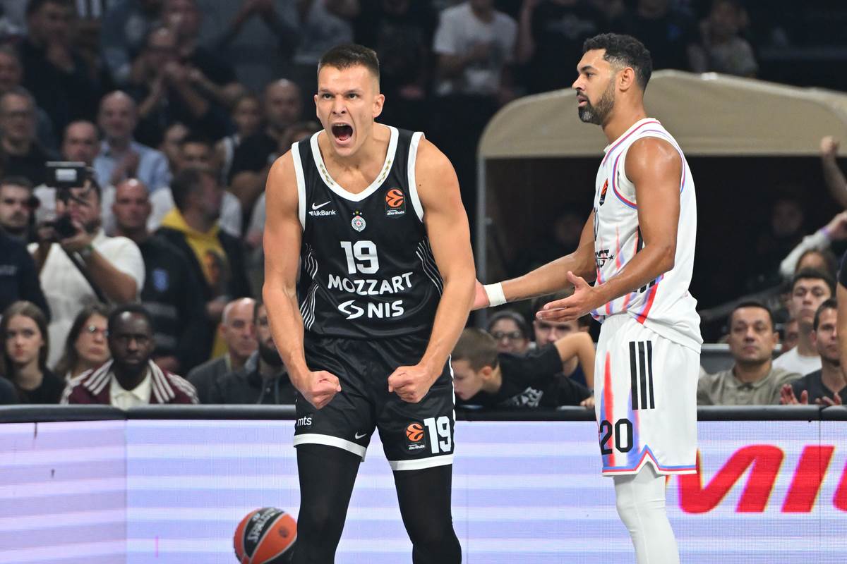 Arijan Lakić košarkaš Partizana