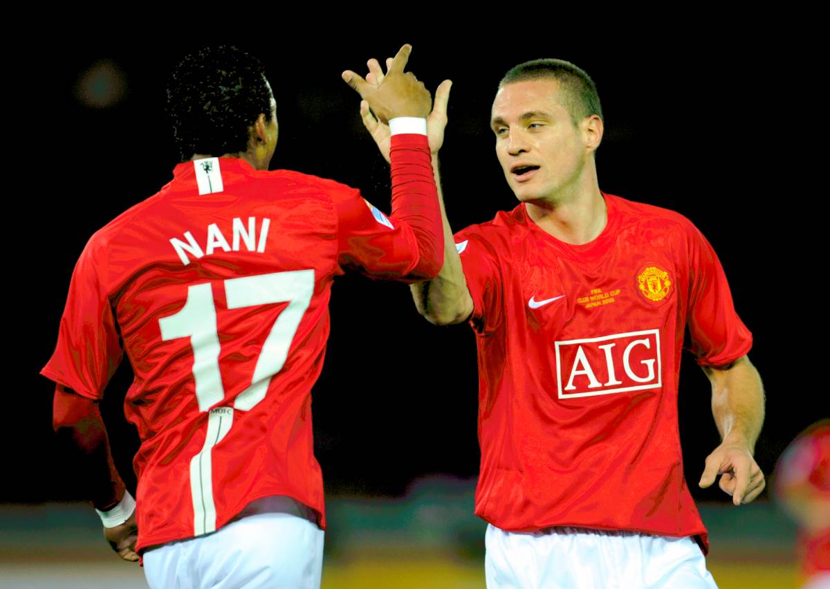 Nemanja Vidić i Nani u Mančester junajtedu
