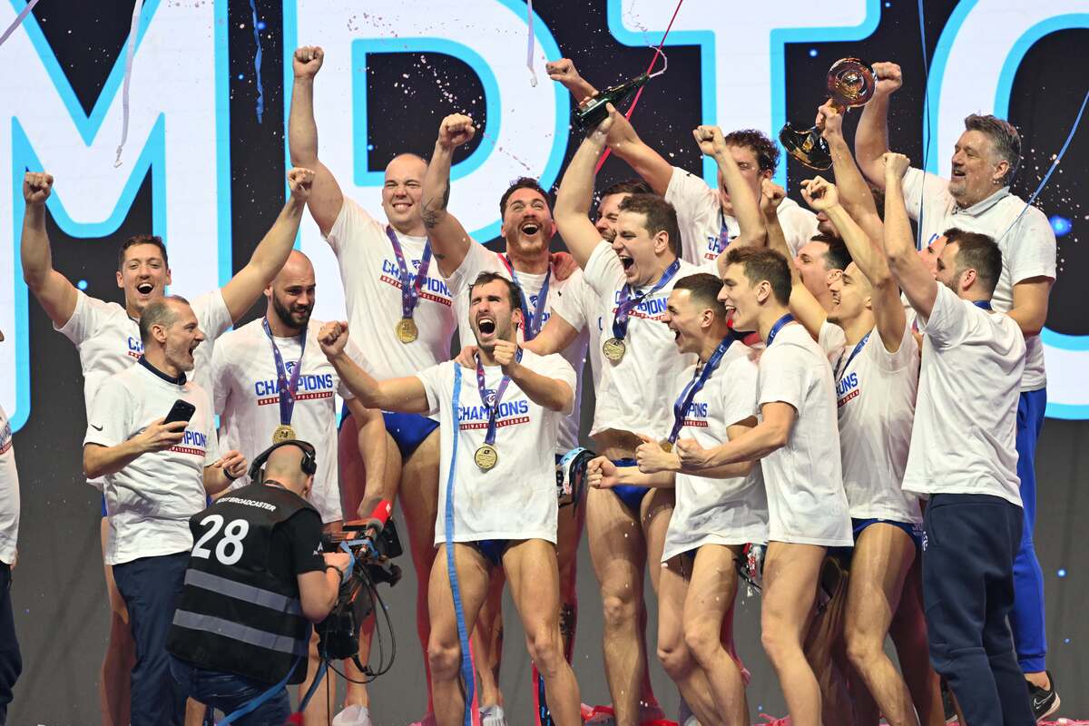 Vaterpolo Srbija - Mađarska, dodela medalje (8).JPG