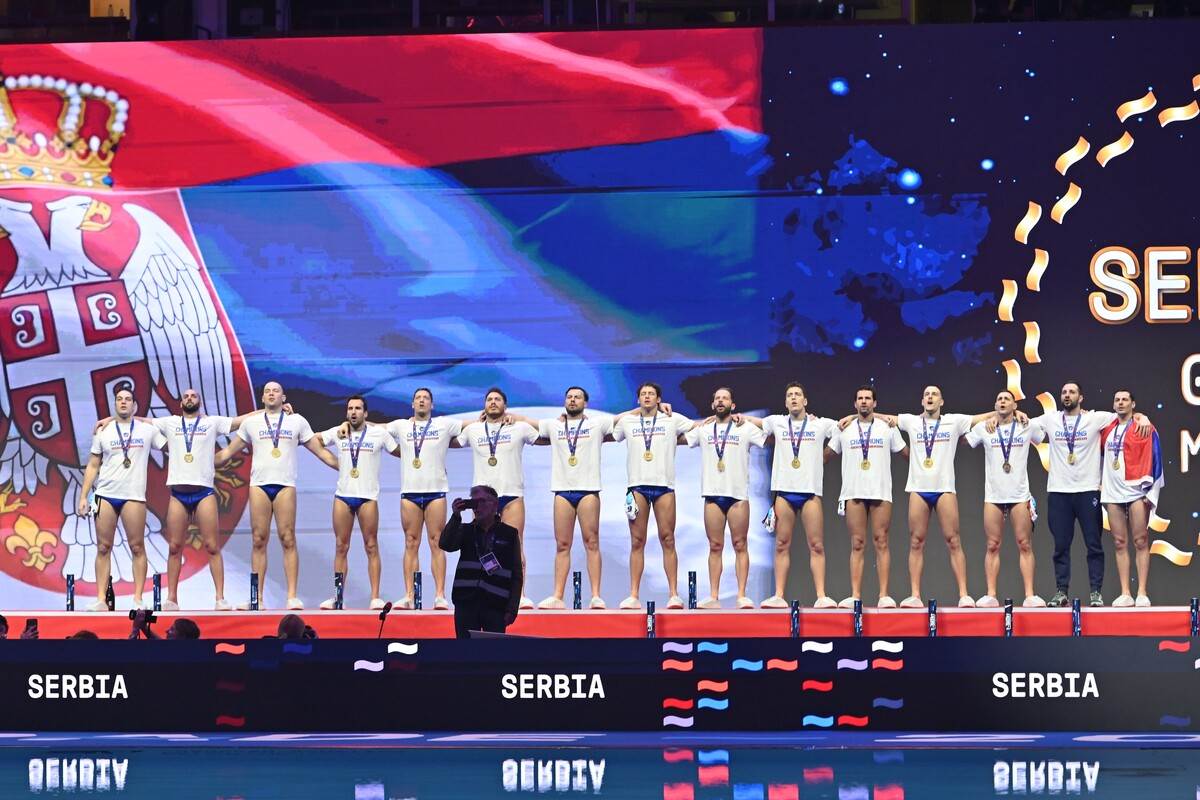 Vaterpolo Srbija - Mađarska, dodela medalje (15).JPG