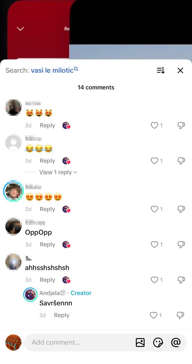 Vasilije Martinović komentari