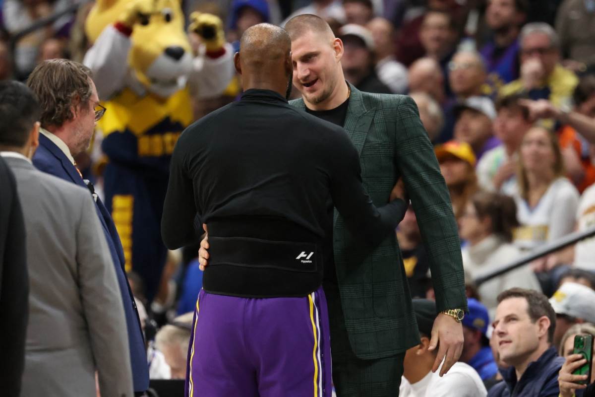 Nikola Jokić i Lebron Džejms