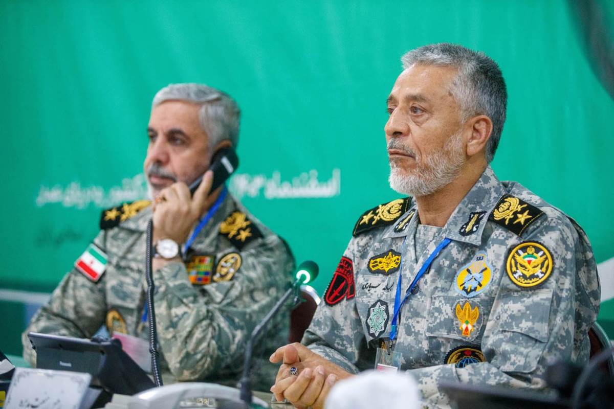 Habibolah Sajari, Iran, iranska vojska