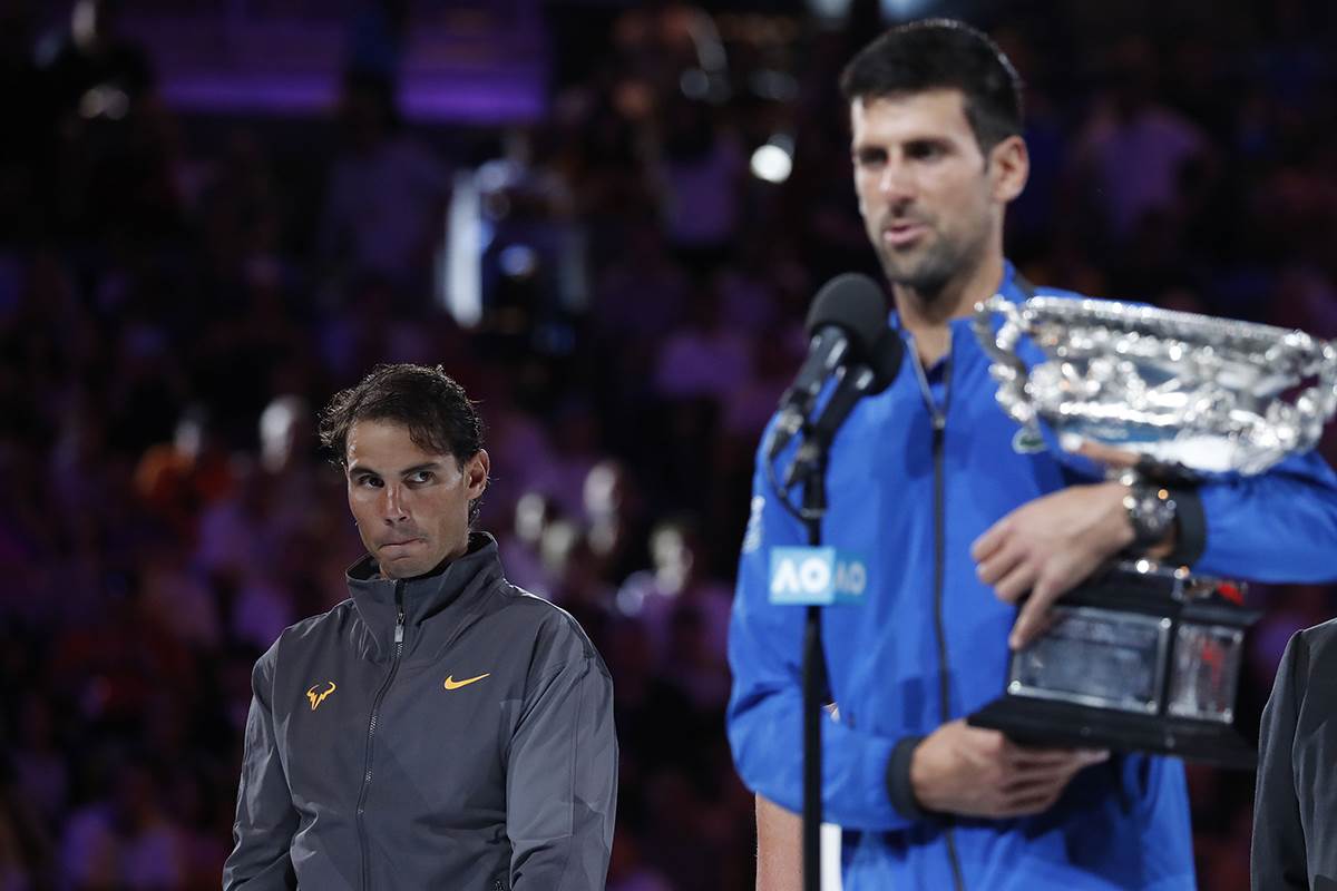 Rafael Nadal i Novak Đoković.