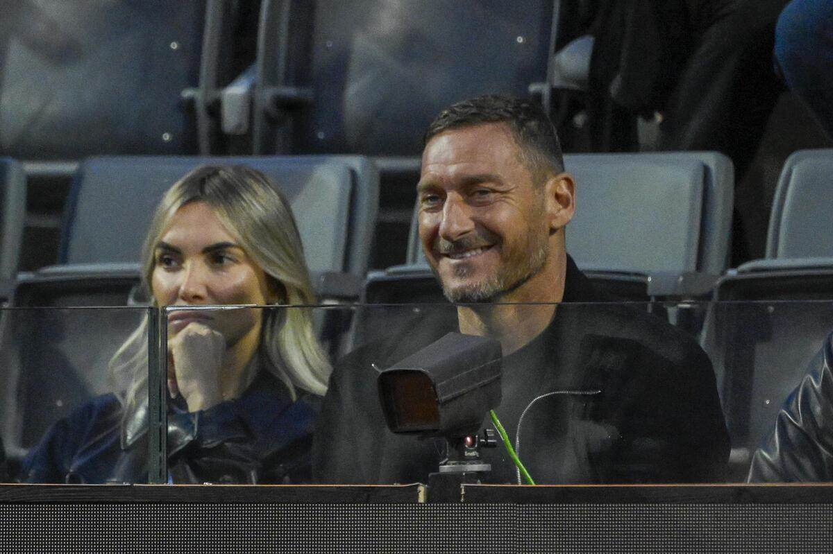 Frančesko Toti na teniskom turniru u Italiji