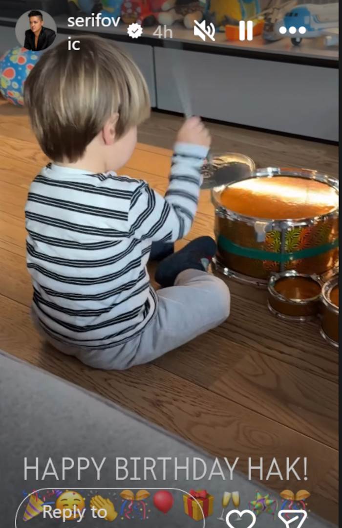 Marija Šerifović sin